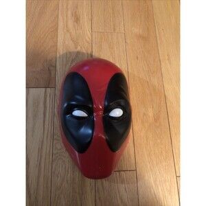 Marvel 3D Light Deadpool Mask Wall Decoration LED Nightlight Works Tested